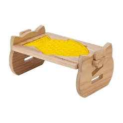 Lickimat Wooden Eco Adjustable Elevation Riser - For Casper & Felix Lick Mats Best
