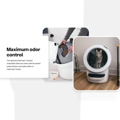 Litter Robot 4 Automatic Cat Litter System in Black or White Best