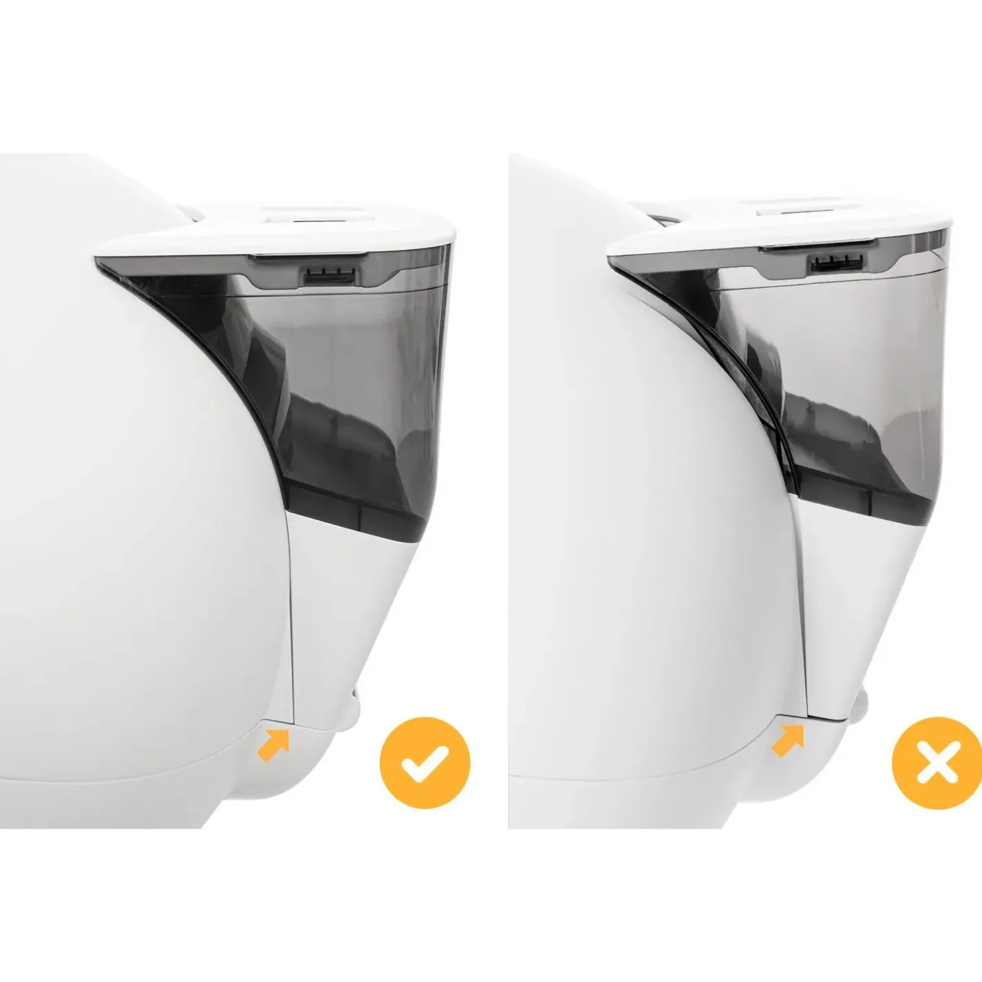 Litter Robot 4 LitterHopper - Automatic Litter Refill Accessory Clearance