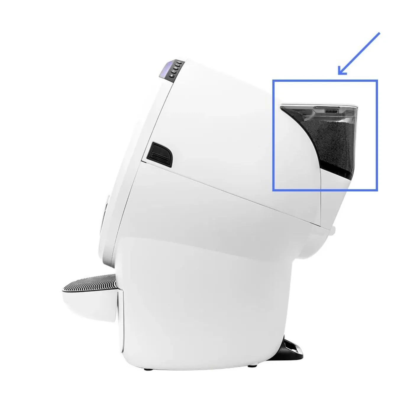 Litter Robot 4 LitterHopper - Automatic Litter Refill Accessory Clearance