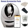 Litter Robot III Connect Automatic Cat Litter System Bisque - Essentials Bundle New