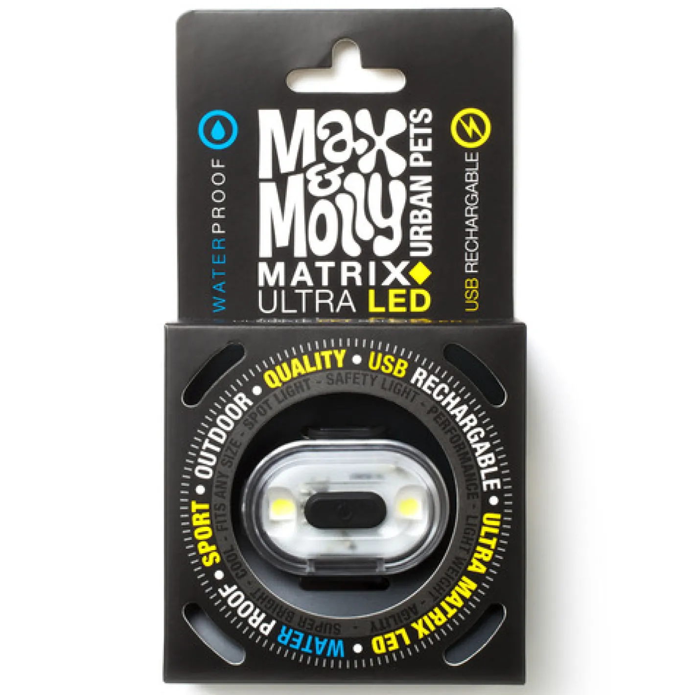 Max & Molly Matrix Ultra LED Harness and Collar Safety light Outlet