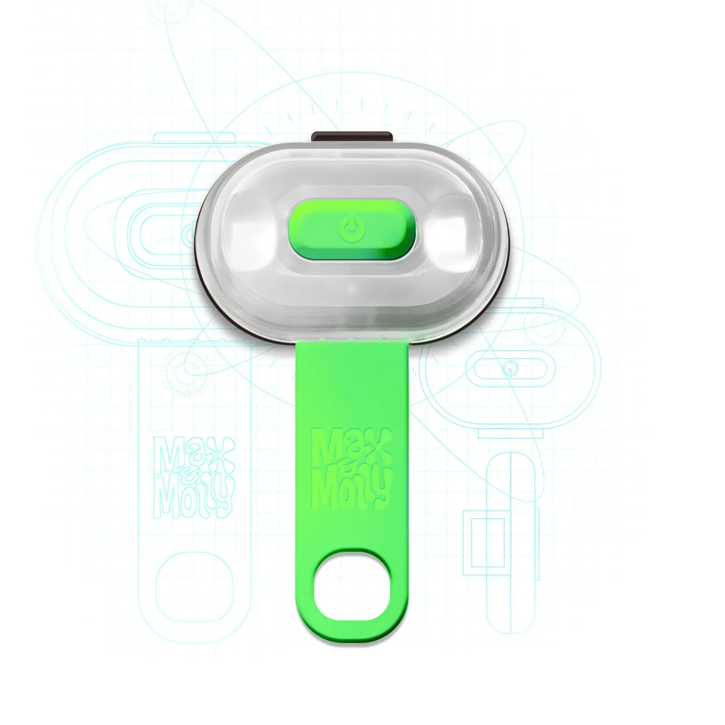 Max & Molly Matrix Ultra LED Harness and Collar Safety light Outlet