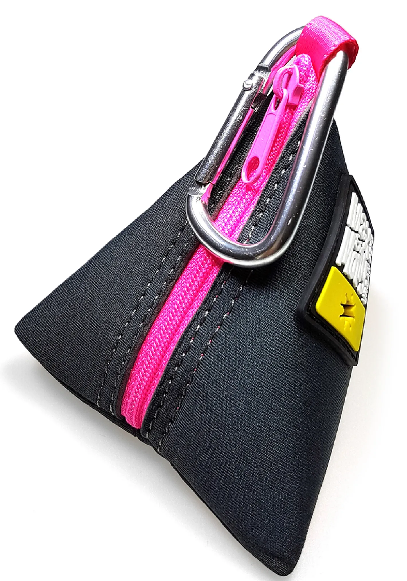 Max & Molly Neoprene Poop Bag Holder Triangle - Pink Outlet
