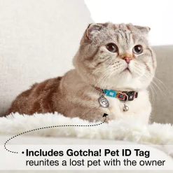 Max & Molly Smart ID Cat Collar - Sailor Clearance