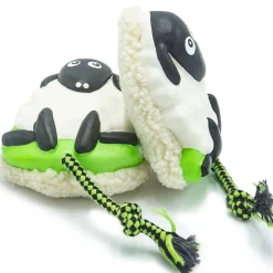 Max & Molly Squeaker Snuggles Dog Toy - Woody the Sheep Hot