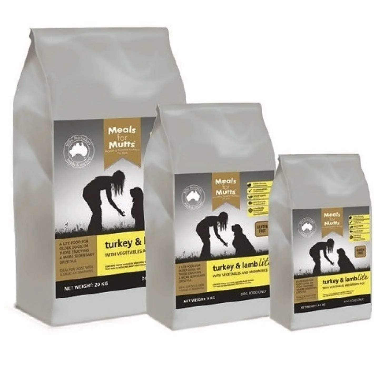 Meals for Mutts Turkey & Lamb 'Lite' Dry Dog Food Fashion