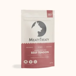 Meaty Treaty Australian Freeze Dried Beef Tendon Dog Treats 70g Discount