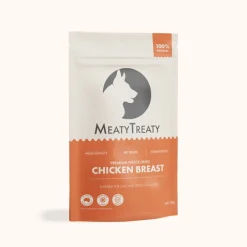 Meaty Treaty Freeze Dried Australian Chicken Breast Cat & Dog Treats 100g Fashion
