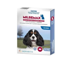 Milbemax All-Wormer for Puppies and Small Dogs Up to 5kg - 2 Tablets (1 every 3 months) Clearance