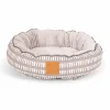 Mog and Bone Mog & Bone 4 Seasons Reversible Dog Bed - Latte Mosaic New