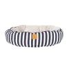 Mog and Bone Mog & Bone 4 Seasons Reversible Dog Bed - Navy Hamptons Stripe Online