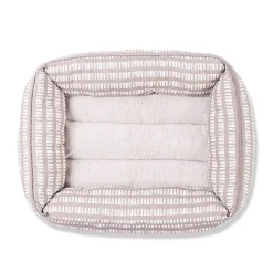 Mog and Bone Mog & Bone Bolster Dog Bed - Latte Mosaic New