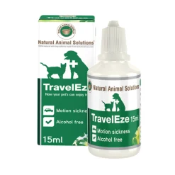 Natural Animal Solutions TravelEze for Cats & Dogs 15ml Hot