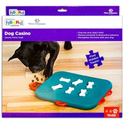 Nina Ottosson Casino High Level Interactive Puzzle & Toy for Dogs & Cats Best