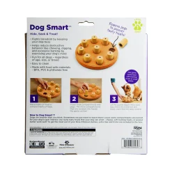 Nina Ottosson Dog Smart Wooden Interactive Dog Game & Toy - Orange Outlet