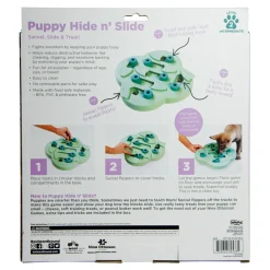 Nina Ottosson Hide & Slide Interactive Puzzle Dog Toy for Puppies - Level 2 Clearance