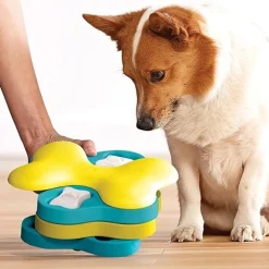 Nina Ottosson Interactive Treat Hiding Dog - The Tornado in Blue New