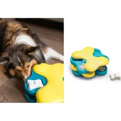 Nina Ottosson Interactive Treat Hiding Dog - The Tornado in Blue New