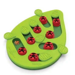 Nina Ottosson Puzzle & Play Buggin Out Treat Dispensing Cat Toy - Green Outlet