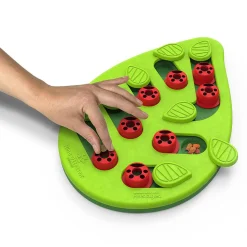 Nina Ottosson Puzzle & Play Buggin Out Treat Dispensing Cat Toy - Green Outlet