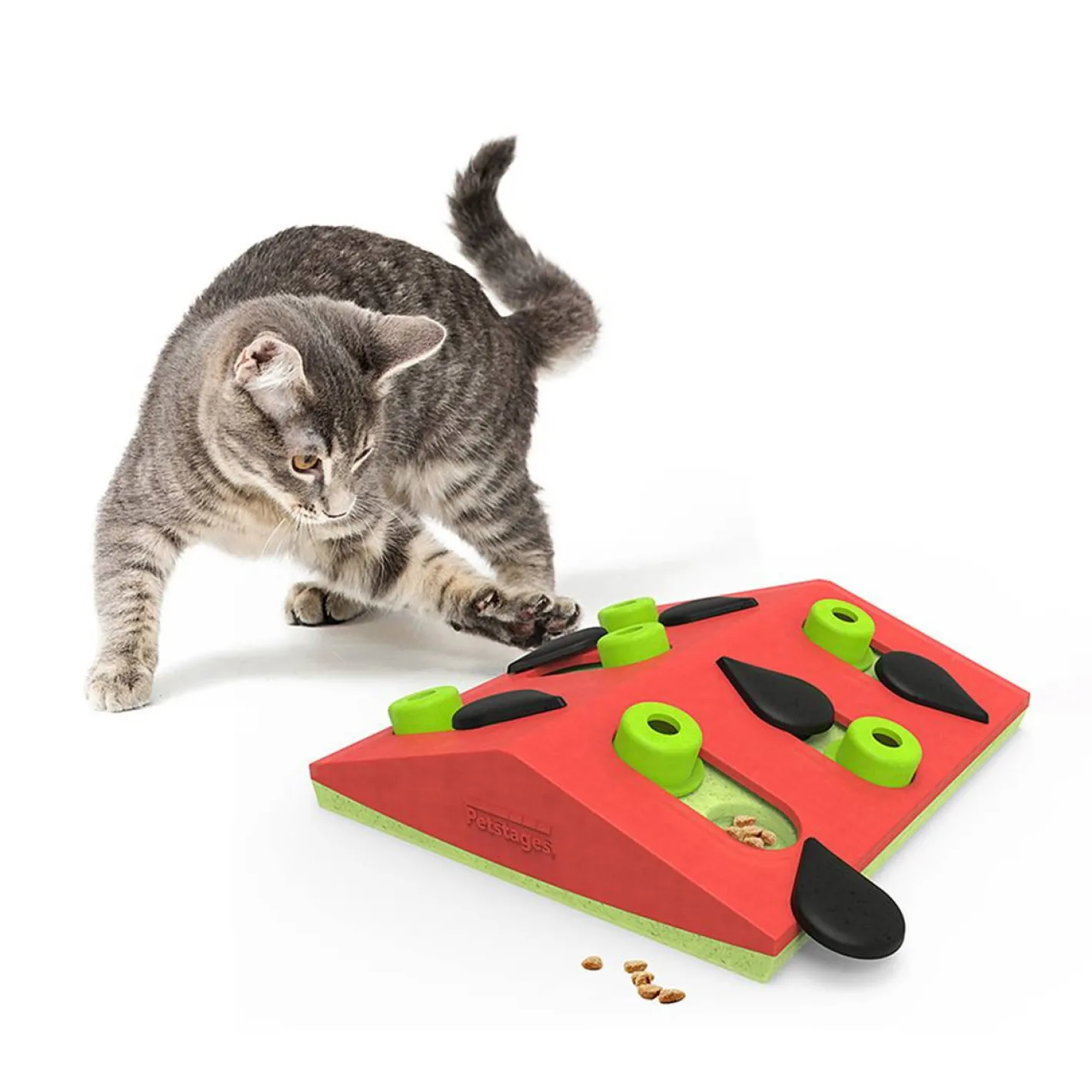 Nina Ottosson Puzzle & Play Melon Madness Treat Dispensing Cat Toy Outlet