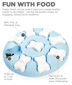 Nina Ottosson Smart Interactive Puzzle Dog Toy for Puppies - Level 1 Outlet