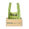 Oh Crap Compostable Dog Poop Bags with Handles - Roll of 200 Bags Hot