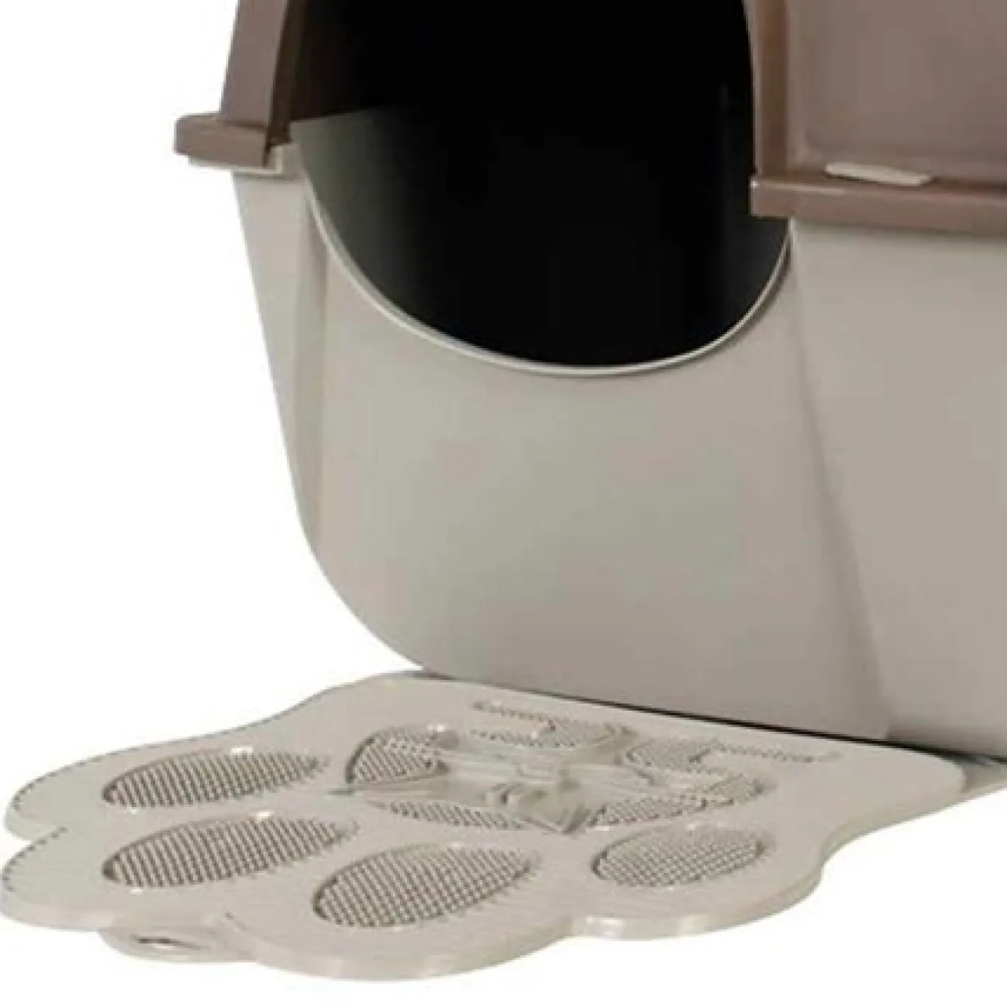 Omega Paw Litter Mat - Paw Shaped Washable Litter Trapping Pad New