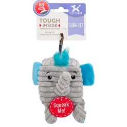 Outward Hound Cube-Eez 2-in-1 Squeaker Dog Toy - Elephant Online