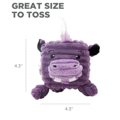 Outward Hound Cube-Eez 2-in-1 Squeaker Dog Toy - Hippo Discount