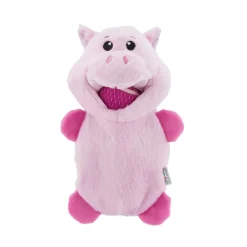 Outward Hound Hide-a-Ball Hogz Dog Toy - Piggy with 3 Tennis Balls Best
