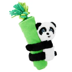 Outward Hound 3-in-1 Tug & Toss Dog Toy - Cuddly Climbers Panda Hot