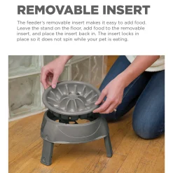 Outward Hound 3-in-1 Up Height Adjustable Dog Bowl Hot