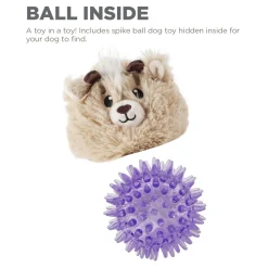 Outward Hound Reversi-Balls 2-in1- Plush & Ball Dog Toy - Antelope Online