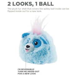 Outward Hound Reversi-Balls 2-in1- Plush & Ball Dog Toy - Panda Clearance