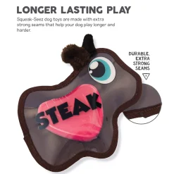 Outward Hound Squeak-Seez Cow Squeaker Dog Toy Outlet