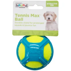 Outward Hound Tennis Max Fetch Dog Ball with Rubber Shell Hot