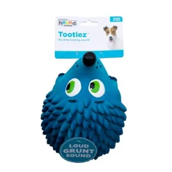 Outward Hound Tootiez Latex Rubber Grunter Dog Toy - Large Hedgehog Hot