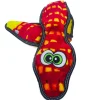 Outward Hound Tough Seamz 6-Squeaker Snake Dog Toy with No Stuffing Sale