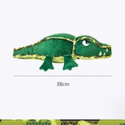 Outward Hound Xtreme Seamz Squeaker Dog Toy - Alligator Best