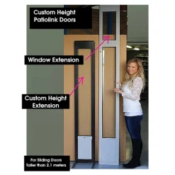 Patiolink Custom Height Extension ONLY up to 3m - DOOR SOLD SEPARATELY Sale
