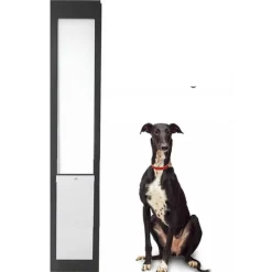 Patiolink Sliding Door Greyhound Door Panel Insert & Flap includes Locking Bracket for Doors up to 2.1m Sale