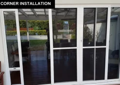 Patiolink Sliding Door Pet Panel Insert & Flap + Locking Bracket for Doors Fashion