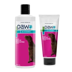 PAW by Blackmores MediDerm Gentle Medicated Shampoo for Dogs 200ml/500ml Clearance