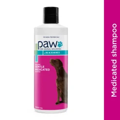 PAW by Blackmores MediDerm Gentle Medicated Shampoo for Dogs 200ml/500ml Clearance