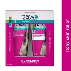 PAW by Blackmores Nutriderm 200ml Shampoo and 200ml Conditioner Duo Pack Discount