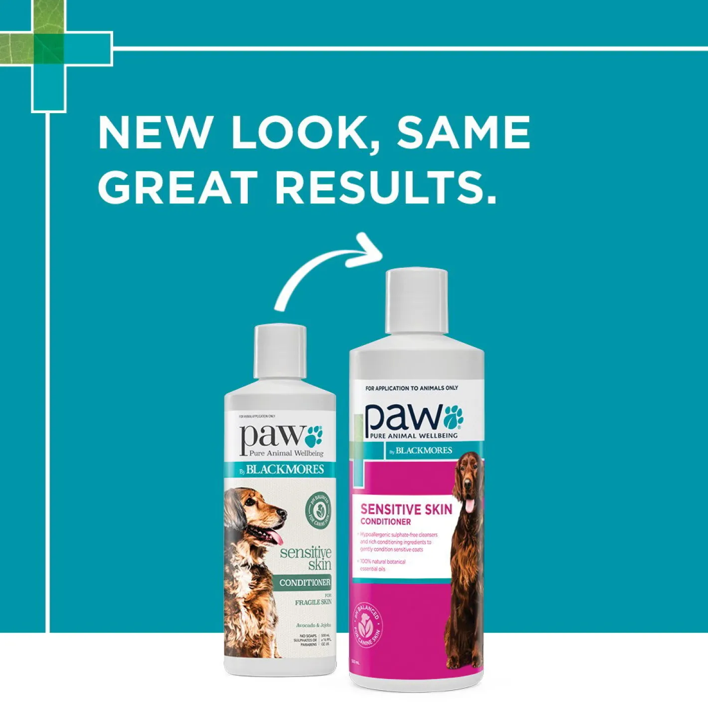 PAW by Blackmores Sensitive Skin Conditioner for Dogs 200ml/500ml New