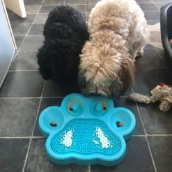 Pet DreamHouse PAW 2-in-1 Slow Feeder & Anti-Anxiety Food Pet Lick Pad & Bowl Combo Outlet
