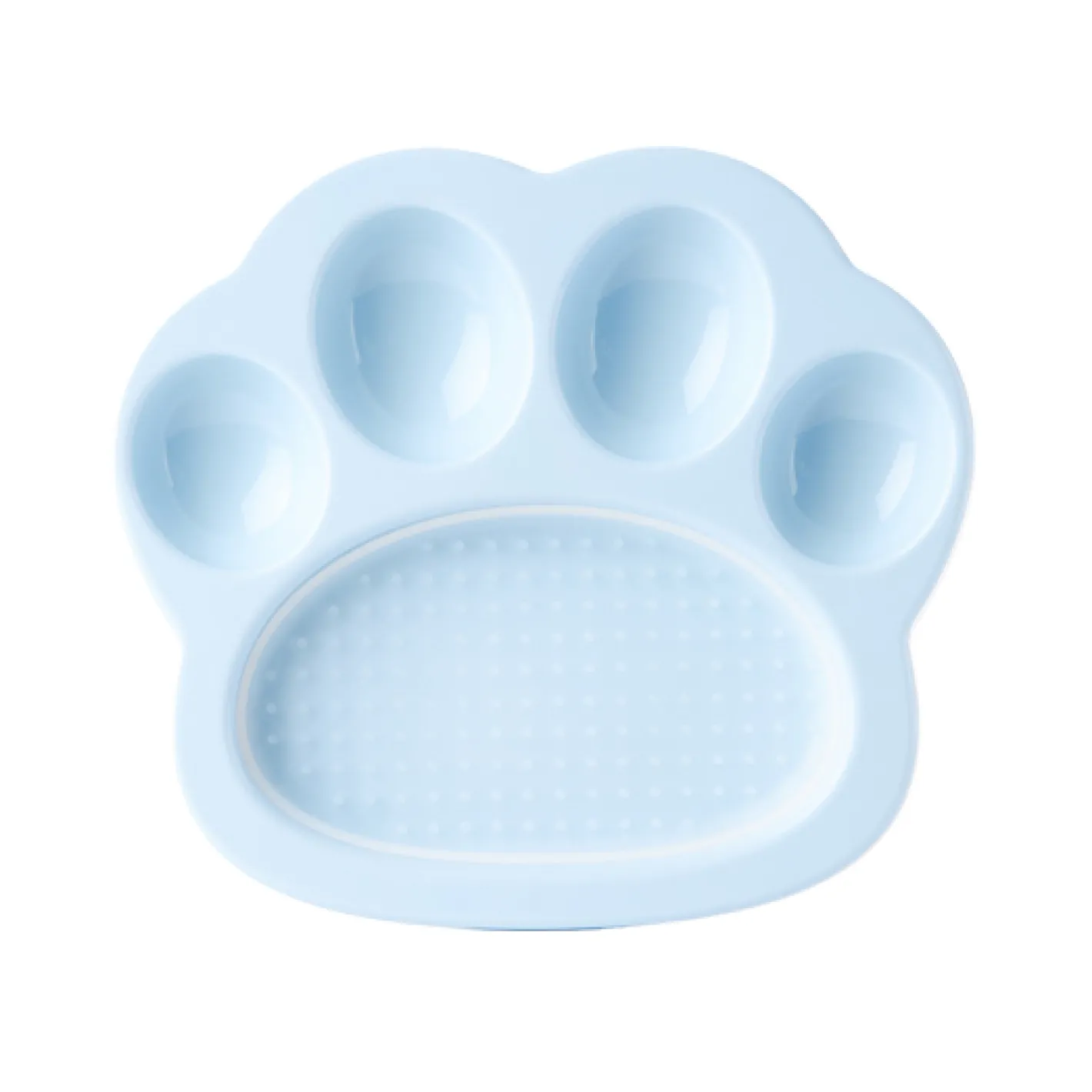 Pet DreamHouse PAW 2-in-1 Slow Mini Slow Feeder & Lick Pad for Cats & Small Dogs New